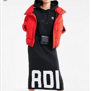 Adidas Original Bold Age Hoodie Sweatshirt Dress